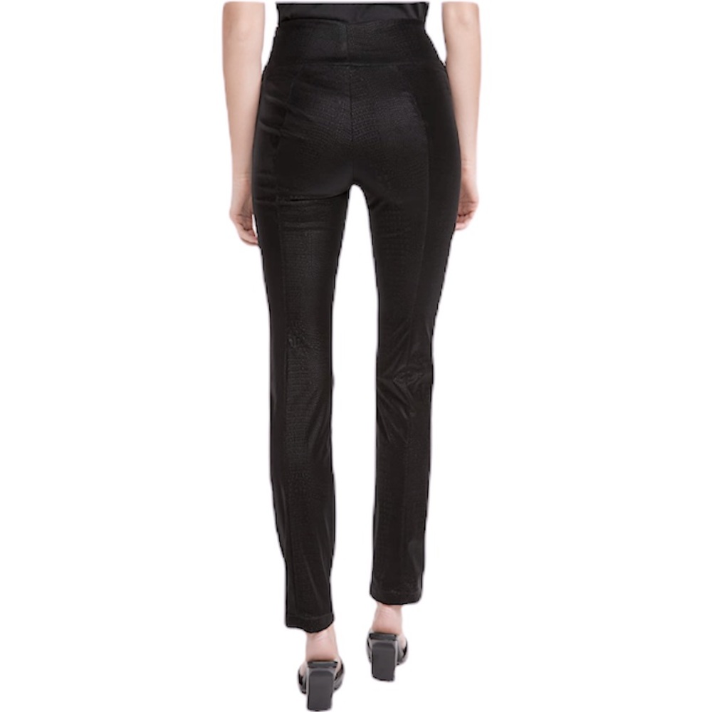 NEW Good American The Croc Exec Faux Leather Pants NWT - Picture 5 of 14